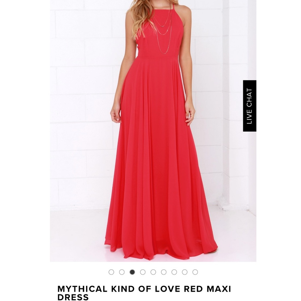 Lulu’s Red Formal Dress